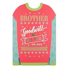 Brother "Jumper" Christmas Card