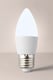 image 1 of ValueLights E27 Pack of 4 4W Candle Cool White LED Bulbs | White