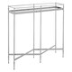image 2 of Elegant Mirrored Top Console Table,Captivating Silver Finished Hallway Table,Decorative Table,Center Table Silver