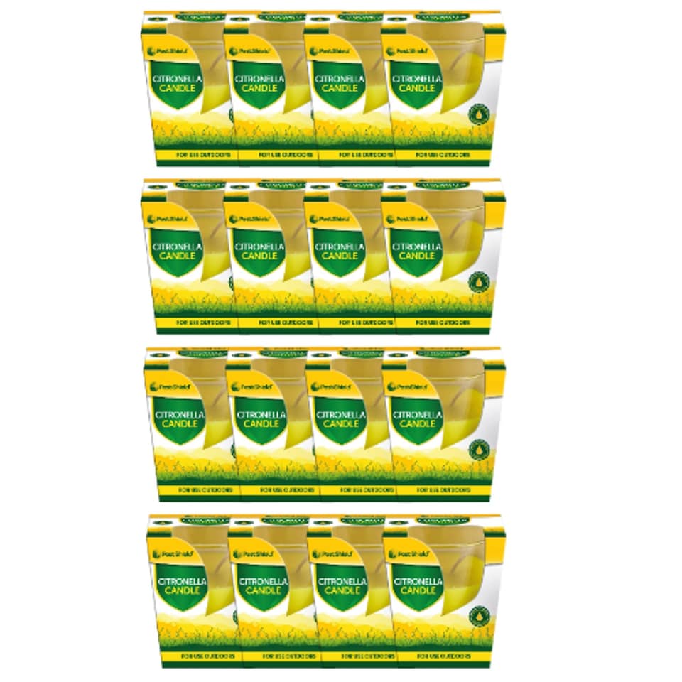 image 1 of Citronella Outdoor Candle Pack of 12