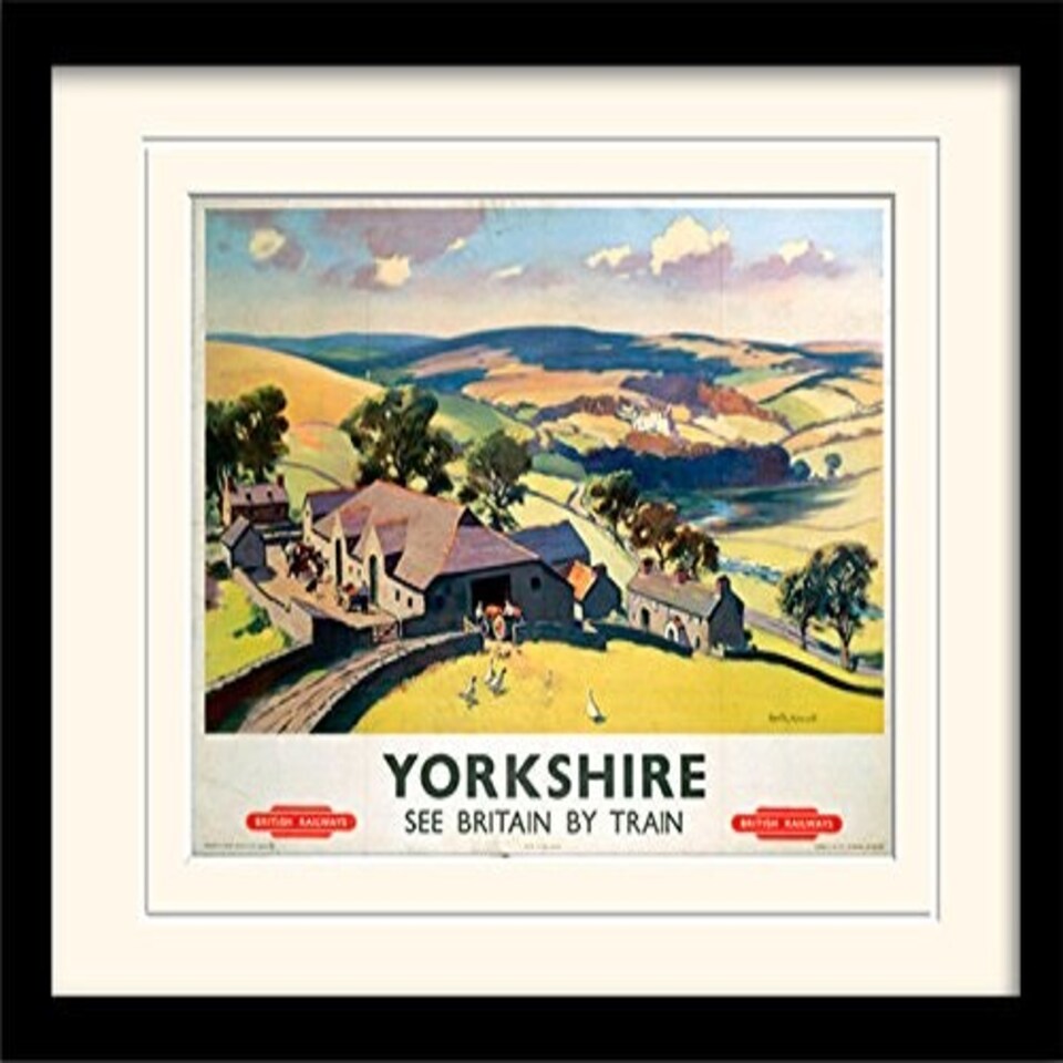 YORKSHIRE BY TRAIN - AG MEMORABILIA  RANGE - MP10298P
