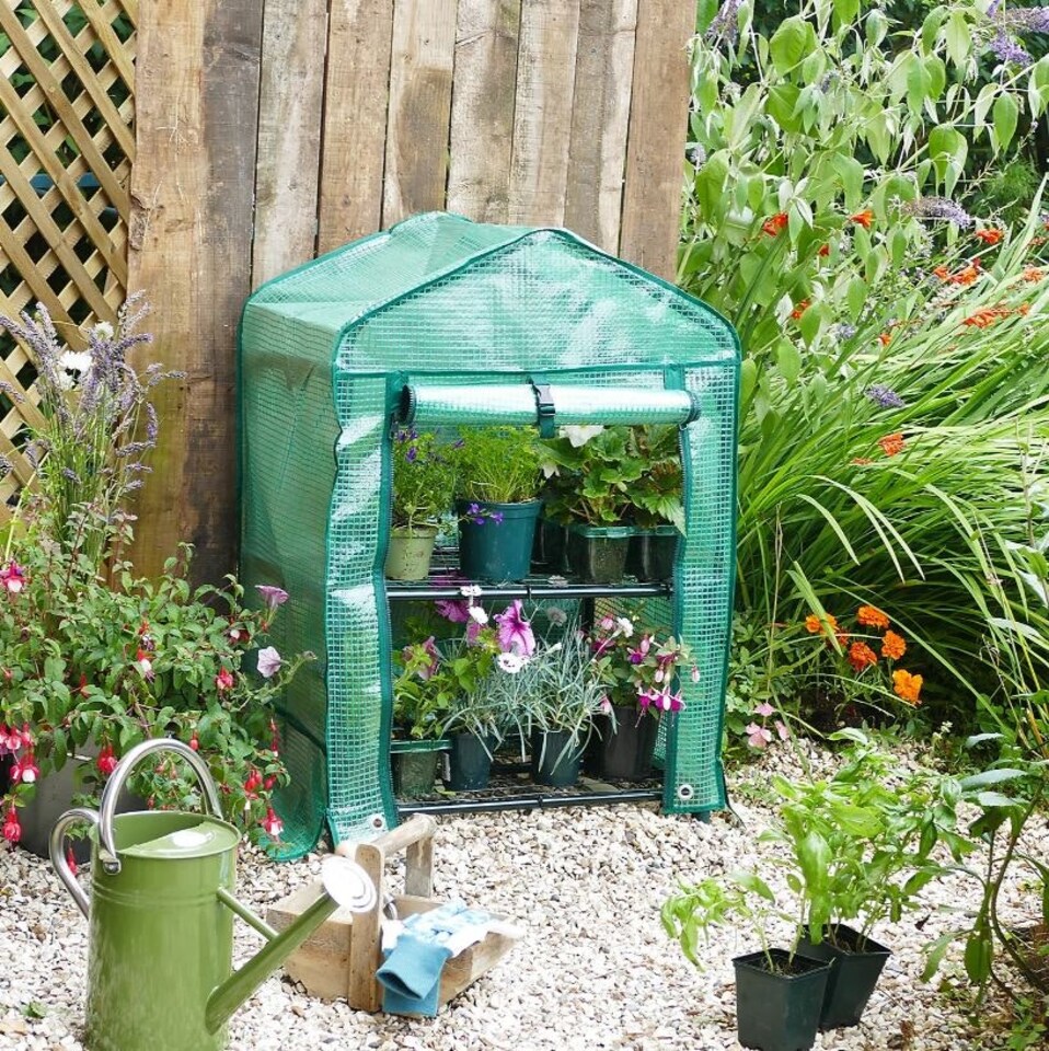 image 1 of Grow It 2-Tier Compact Growhouse | Green | 1 x Growhouse