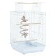 image 1 of Yaheetech 58 cm Tall Open Top Travel Bird Cage Black