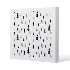 Winter graphic (canvas) / 46 x 46 x 4cm | Multi