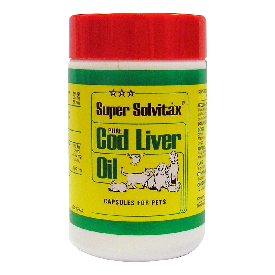 image 1 of Super Solvitax Cod Liver Oil Capsules 90 Pack