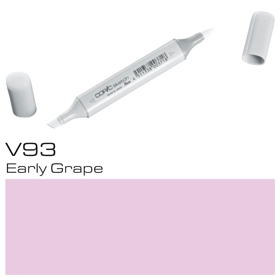 image 1 of Copic Sketch Marker, Early Grape, Single Pen