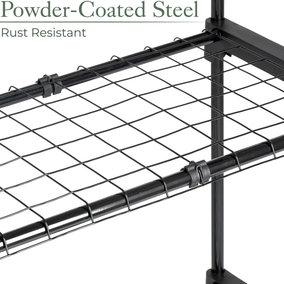 image 1 of 4 Tier Greenhouse Staging