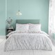 image 2 of Catherine Lansfield Emilia White Duvet Cover Set White | King