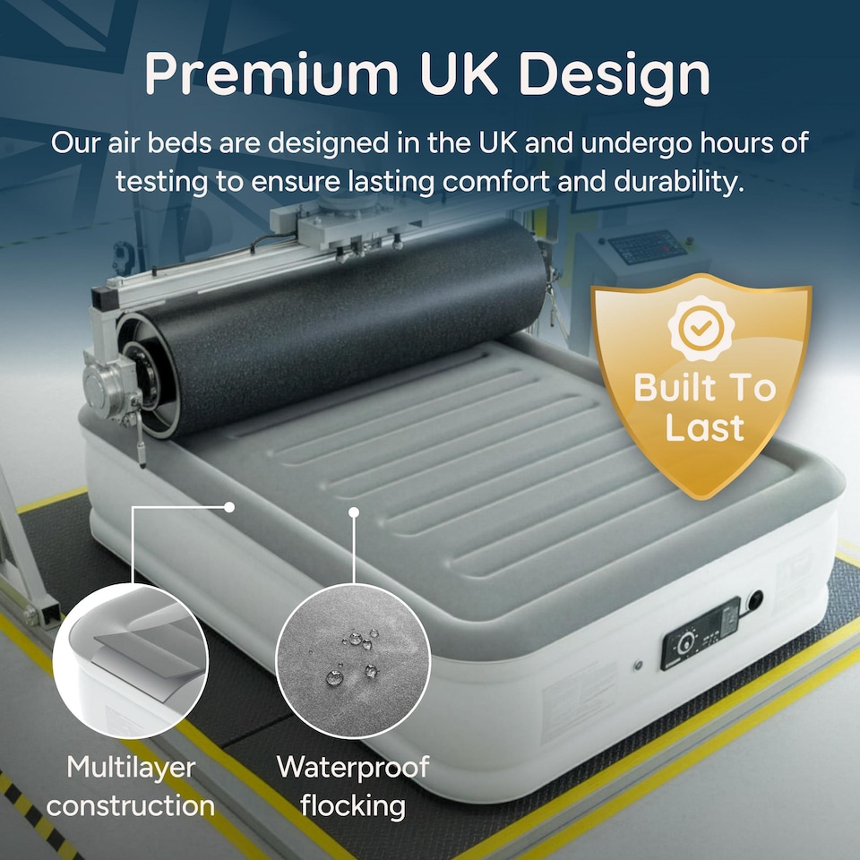 image 1 of HUDDLE NEVER DEFLATE AIR BED - KING