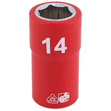 14Mm Vde 3/8" Insul. Socket - 31697