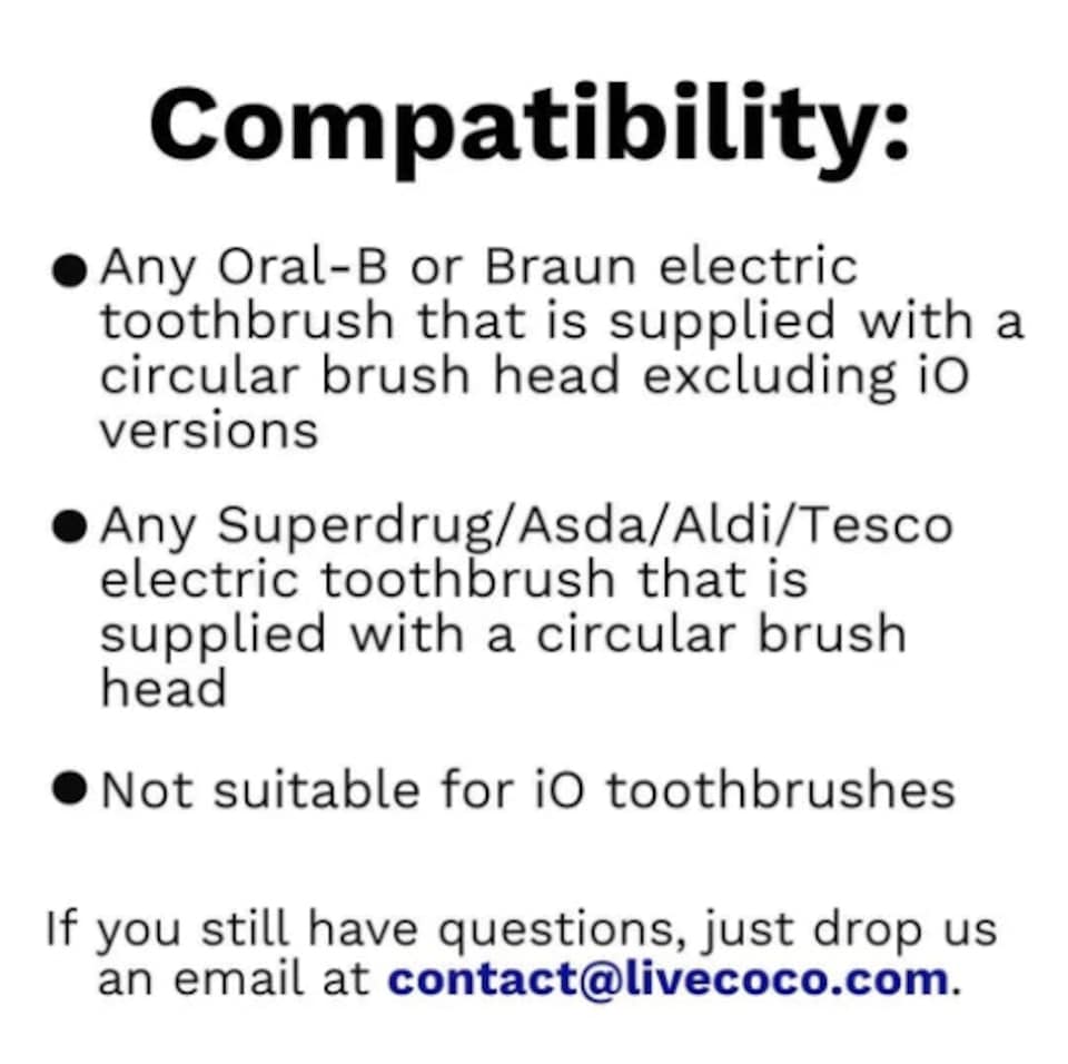 image 1 of Recyclable Brush Heads (SOFT Bristles) - Oral-B* Compatible