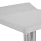 image 5 of Interiors by Premier Lago White Gas Lift Stool