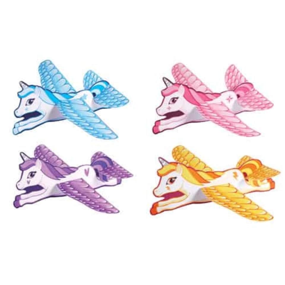 Assorted Unicorn Glider 18cm