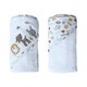 image 1 of Silver Cloud Treetops Hooded Cuddle Robes Pack of Two N/A