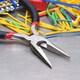 image 5 of Dekton Mini Long Nose Pliers Carbon Steel Anti Slip DIY Tool Workshop Craft