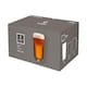 image 7 of Argon Tableware Conical Pint Beer Glasses - 568ml (20oz) - Pack of 6