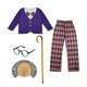 image 1 of Bristol Novelty Boys Little Old Man Costume - Purple/Beige - 1-2 Years 1