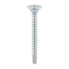 Timco - Drywall Metal Stud Plasterboard Screws - PH - Bugle - Self Drilling - Zinc (Size 3.5 x 42 - 1000 Pieces)