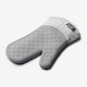 image 5 of Steam Stop™ Silicone Single Oven Glove, Gingham Grey | French Grey