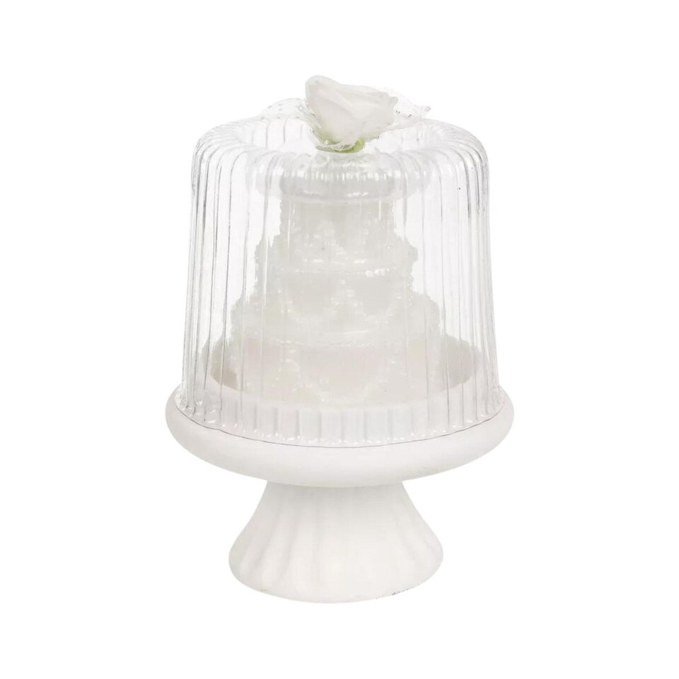 image 1 of 3 Tier Wedding Cake Candle | White | 1