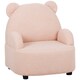 image 1 of AIYAPLAY Kids Armchair, Bear Shaped Toddler Sofa Chair for Bedroom - Pink