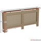 image 2 of Vida Designs Milton Radiator Cover MDF Slatted Cabinet, Unfinished, 172cm