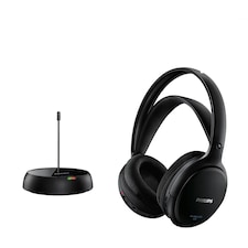 Philips RF-SHC5200 Wireless Hi-Fi Over-Ear Rechargeable Headphone | Black | Black