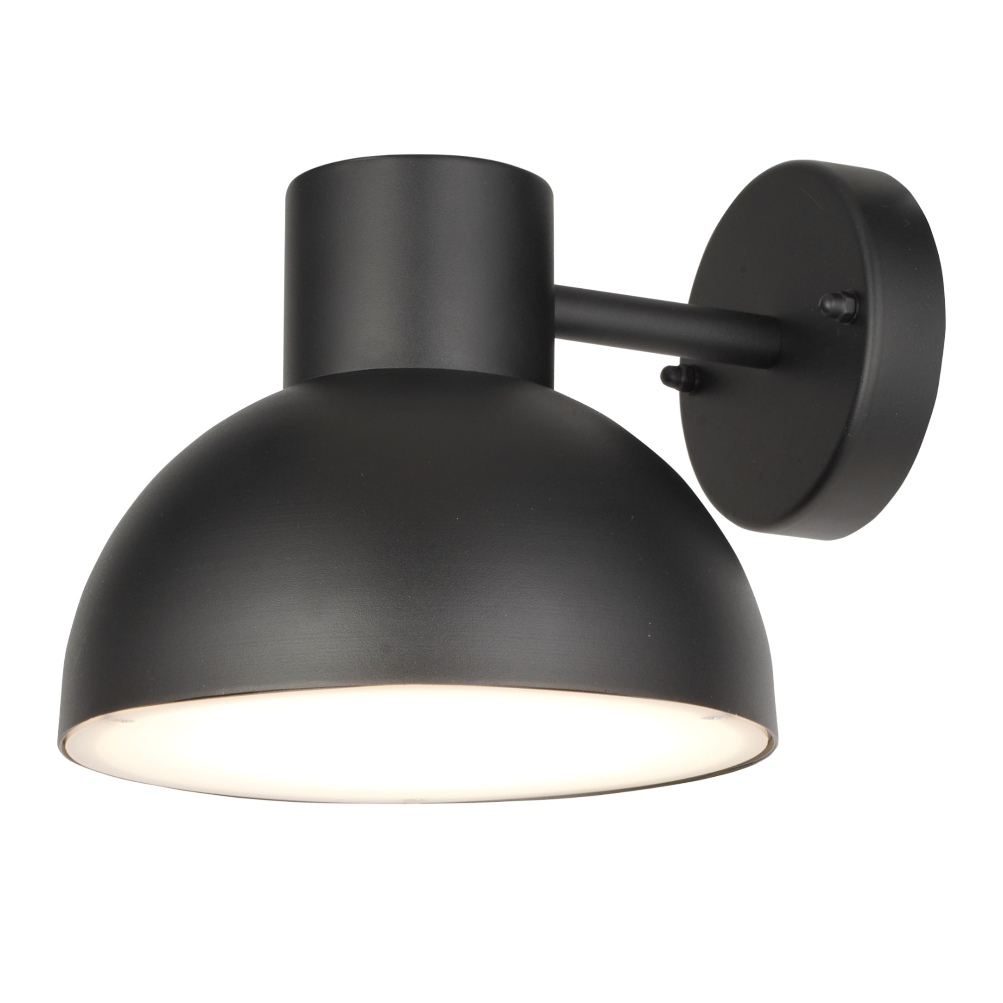 First Choice Lighting Arkle - Black IP44 Outdoor Wall Light