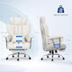 image 3 of Rattantree Ergonomic High Back Leather Office Chair with Footrest