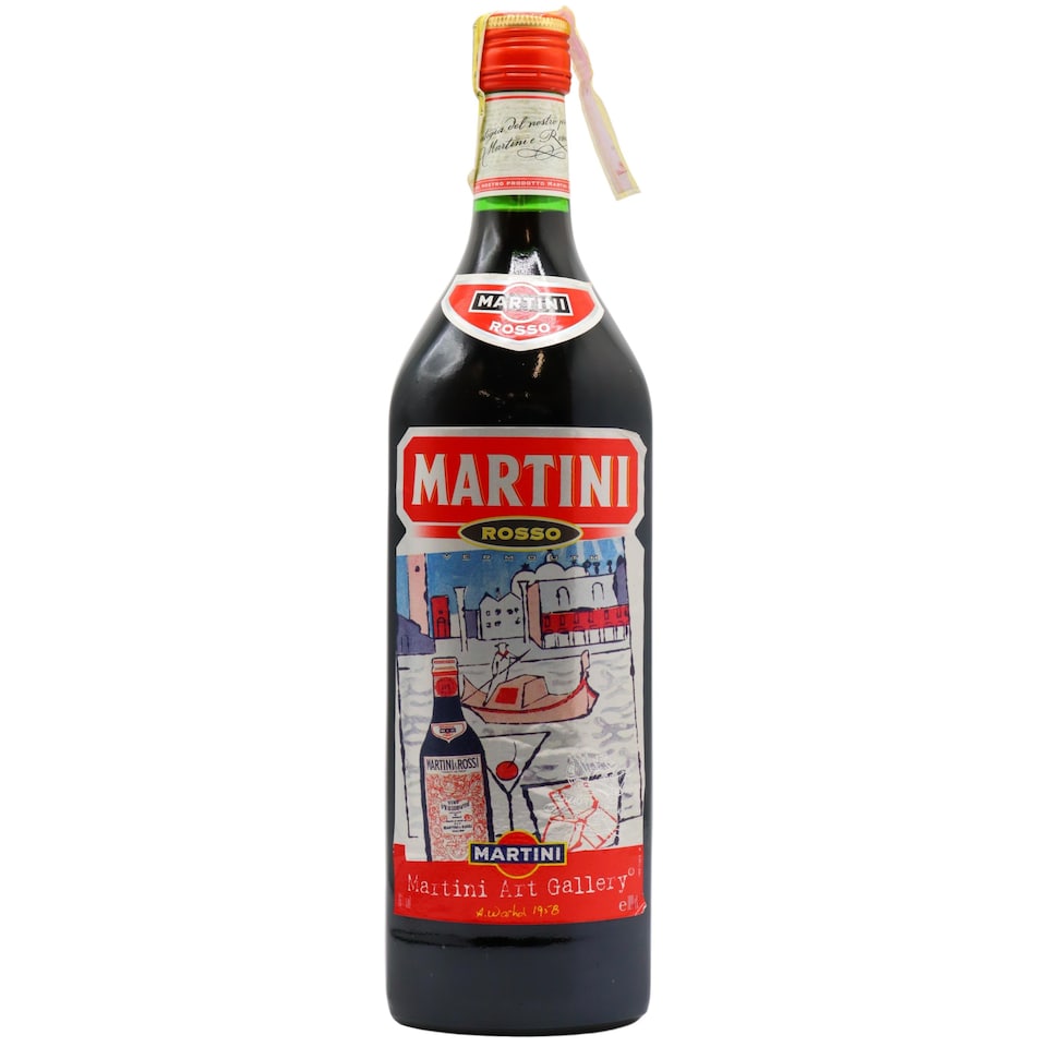 Martini - Rosso Andy Warhol 1958 Label Vermouth
