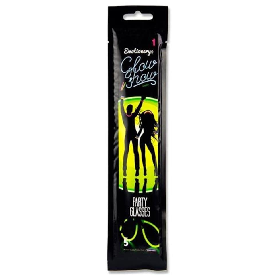 Glow Show Glow Stick Party Glasses by Emotionery