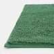 image 6 of OHS Soft Microfibre Non-Slip Absorbent Noodle Chenille Bath Runner Mat Green | Olive Green | 45 x 75cm