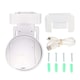 image 10 of Nedis Smart Outdoor Security Camera, 4K HD, Floodlight & Colour Night Vision, 355 Degree Pan & Tilt, Motion Detection, Auto-Tracking, AI Human Detection, 2-Way Audio - White