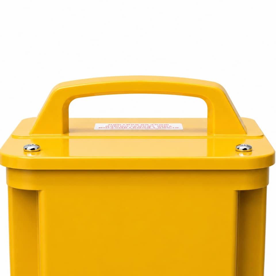 image 1 of 3.3KVA Site Transformer 110V Twin Outlet 16 AMP KVA 3.3 | Yellow