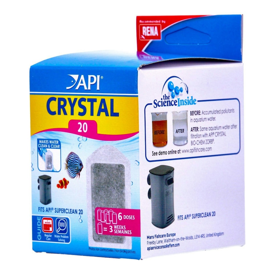 image 1 of API Crystal 20 Filter Media