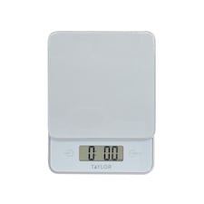Taylor Kitchen Scale Pewter Grey Glass 5kg