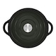 image 5 of Blackmoor 67579 28cm Cast Iron Shallow Casserole Dish With Lid