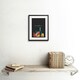 image 2 of You Complete Me Tetris Blocks Romantic Fun 9x7" Black Framed Wall Art Print