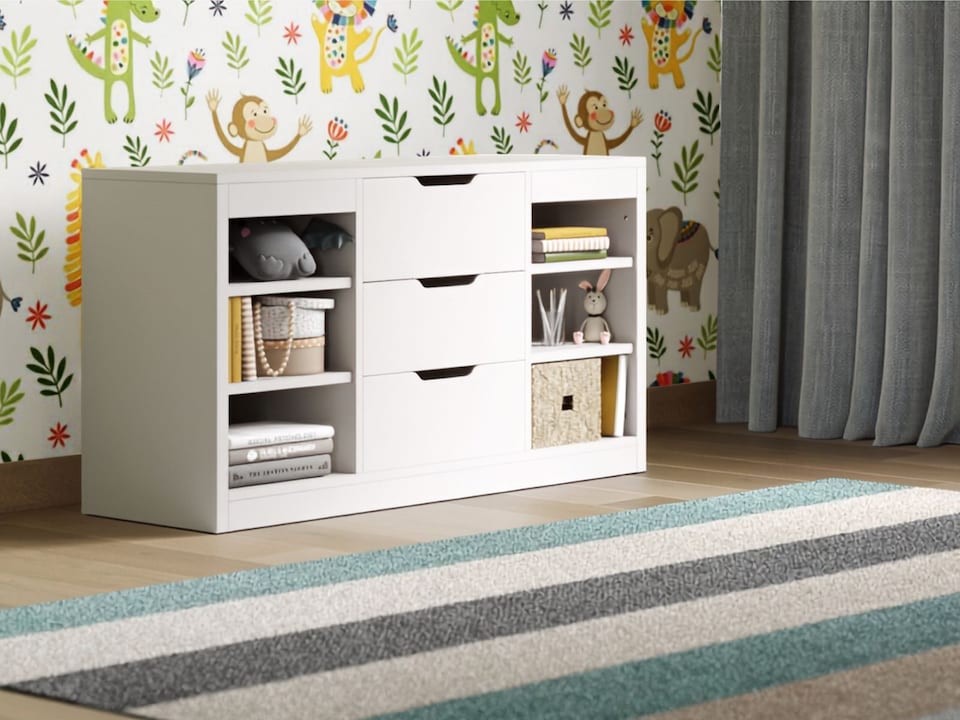 image 1 of Flair Charlie Drawer Unit White