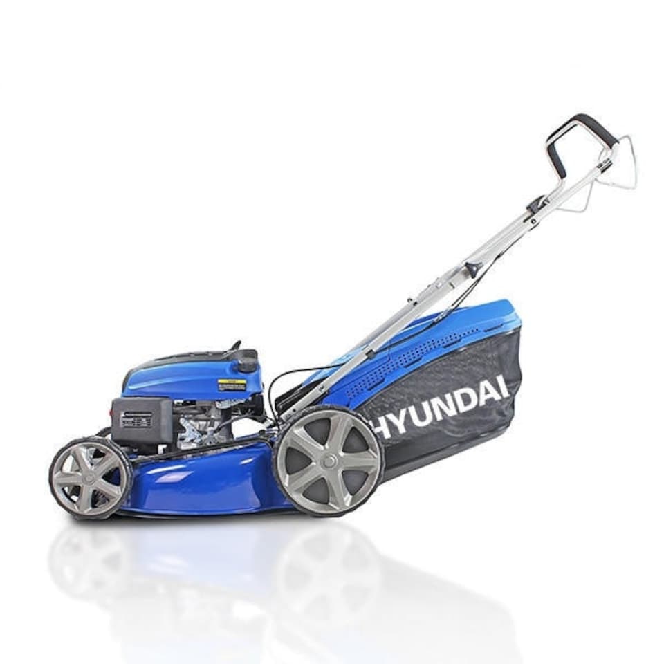 image 1 of Hyundai 20" / 51cm 196cc 4-in-1 Self-Propelled Petrol Lawnmower, Mulch, Rear & Side Discharge, Hose Connector| HYM510SP