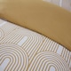 image 3 of Arches Geometric Cotton Blend Duvet Cover Set with Pillowcase
