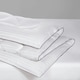 image 4 of BHS Home Collection 13.5 Tog Feels Like Down Duvet Collection | White | White | 1