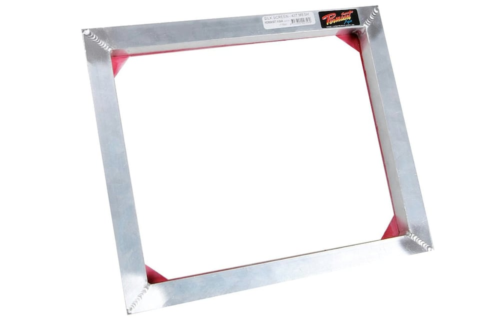 Permaset Screen Printing Frame, Silver, A4