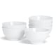 image 1 of Argon Tableware Classic White Rice Bowls - 13cm - Pack of 6 White