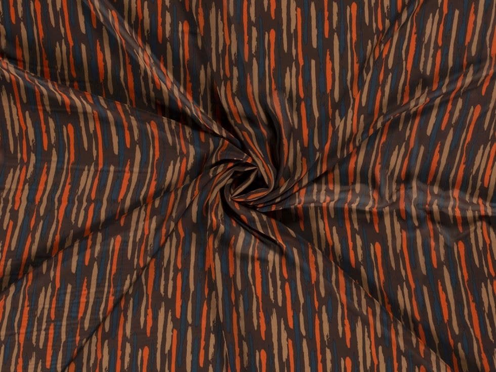 Brown Sheer Chiffon Fabric for Dressmaking, 140cm / 55" Wide - per metre