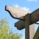 image 3 of Garden Pergola - Wood - L480 x W480 x H270 cm - Rustic Brown