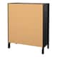 image 4 of Madrid Chest 3+2 Drawers in Matt Black
