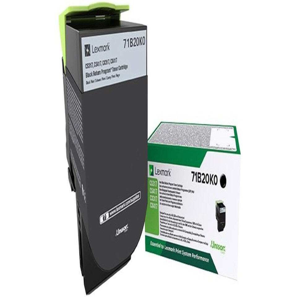 Lexmark Standard Capacity Toner Cartridge - Black