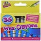 image 1 of Pack of 36 Assorted Colour Wax Crayons