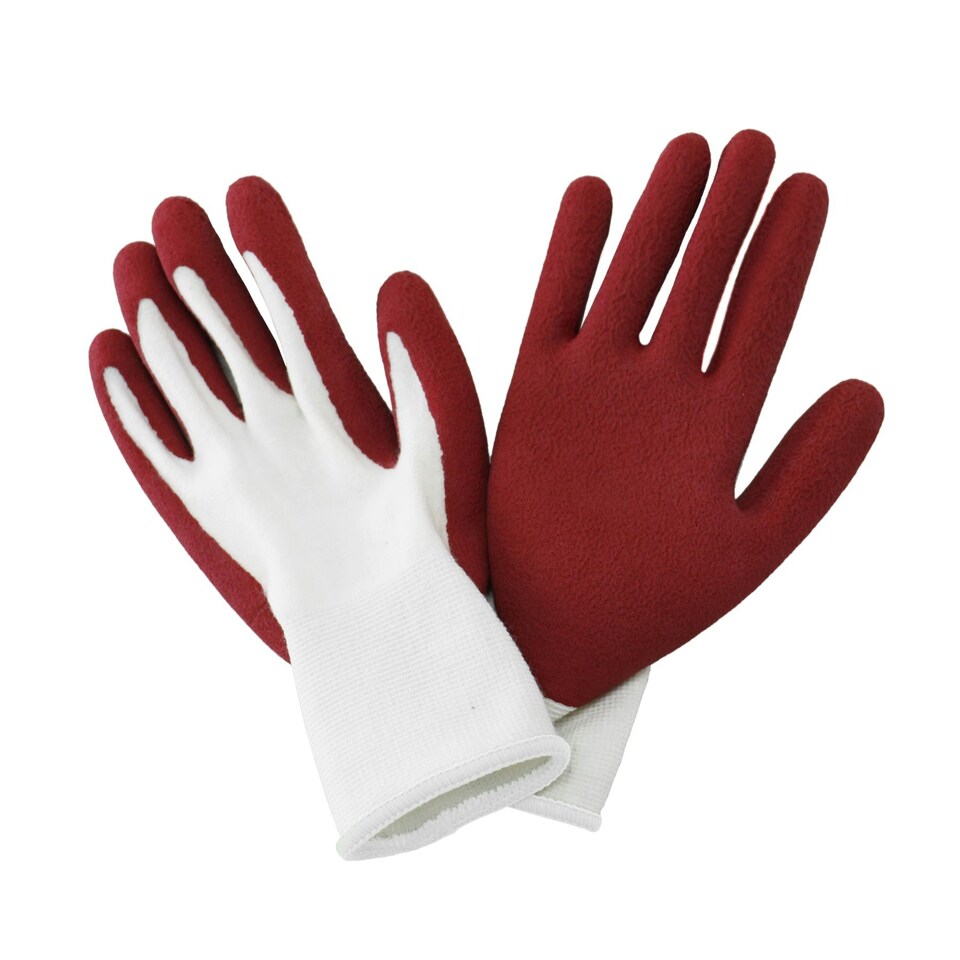 image 1 of Kent & Stowe Natural Bamboo Red Gloves Small Red